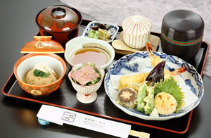 二反田　天ぷら定食